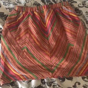 Super cute Boho, striped skirt