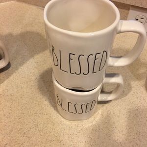 Rae Dunn “Blessed” Mugs(2)