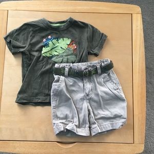 Baby boys Gymboree frog outfit
