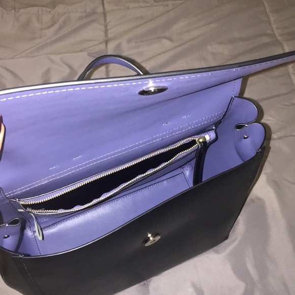 Kate spade real leather two tone backpack