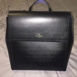 Kate spade real leather two tone backpack