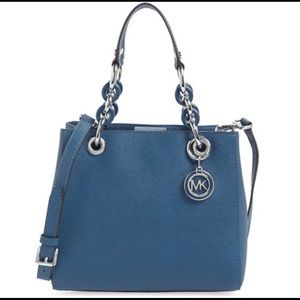 Michael Kors Cynthia SM Saffiano Leather Satchel
