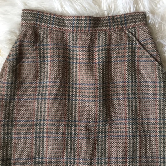 Vintage Karl Lagerfeld Wool Pencil Skirt - Picture 3 of 6