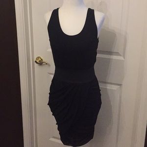 Express Chiffon Wrap Skirt Dress