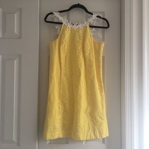 Lilly Pulitzer New Yellow Shift Dress Size 4