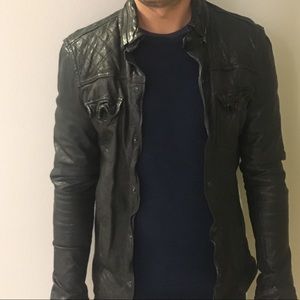 Phantom Limb Leather Shirt