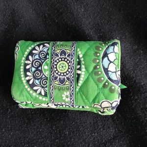 Vera Bradley wallet with coin pouch.