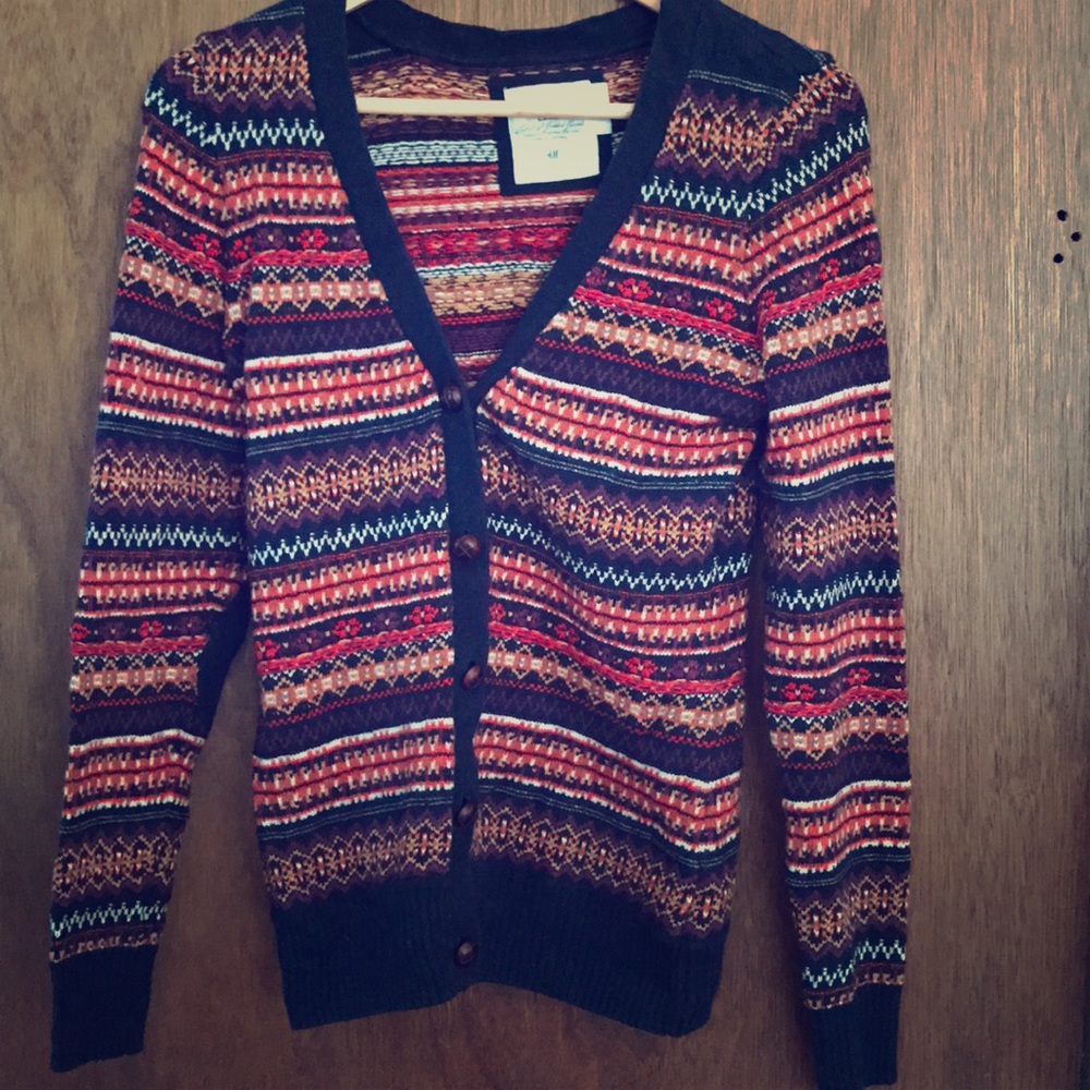 Multi-colored cardigan from H&M