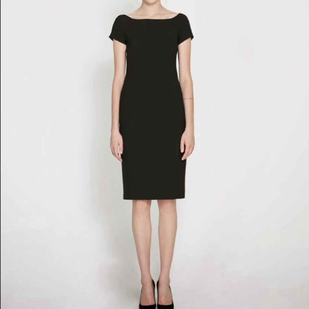 Zara Mid-Length Black Dress
