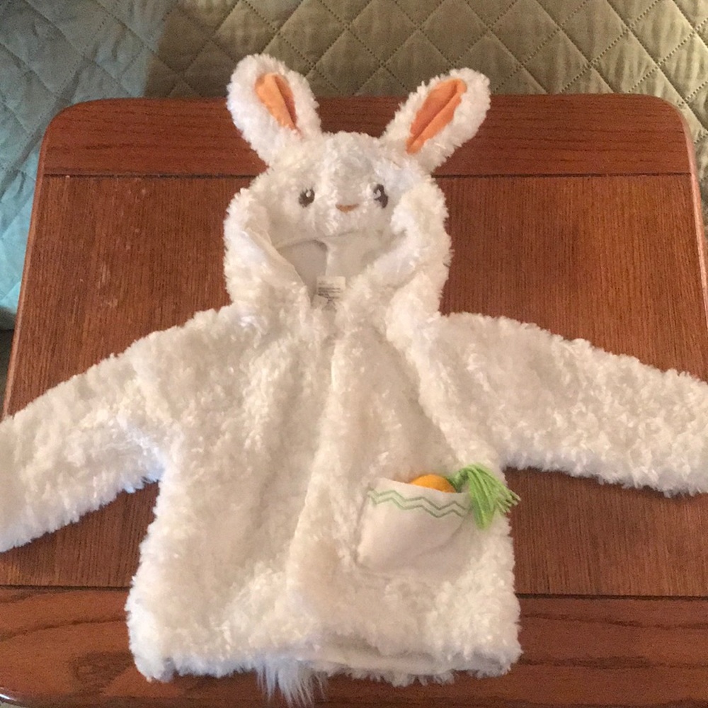 An adorable baby bunny jacket.