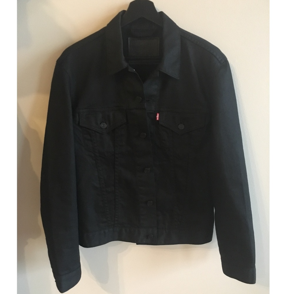 Levi’s Black Waxed Denim Jacket