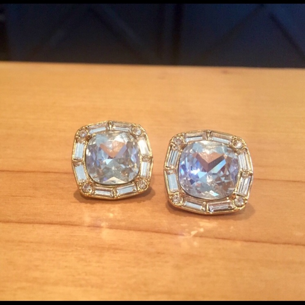 Kate Spade Statement Crystal Earrings