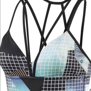 Reebok strappy sports bra
