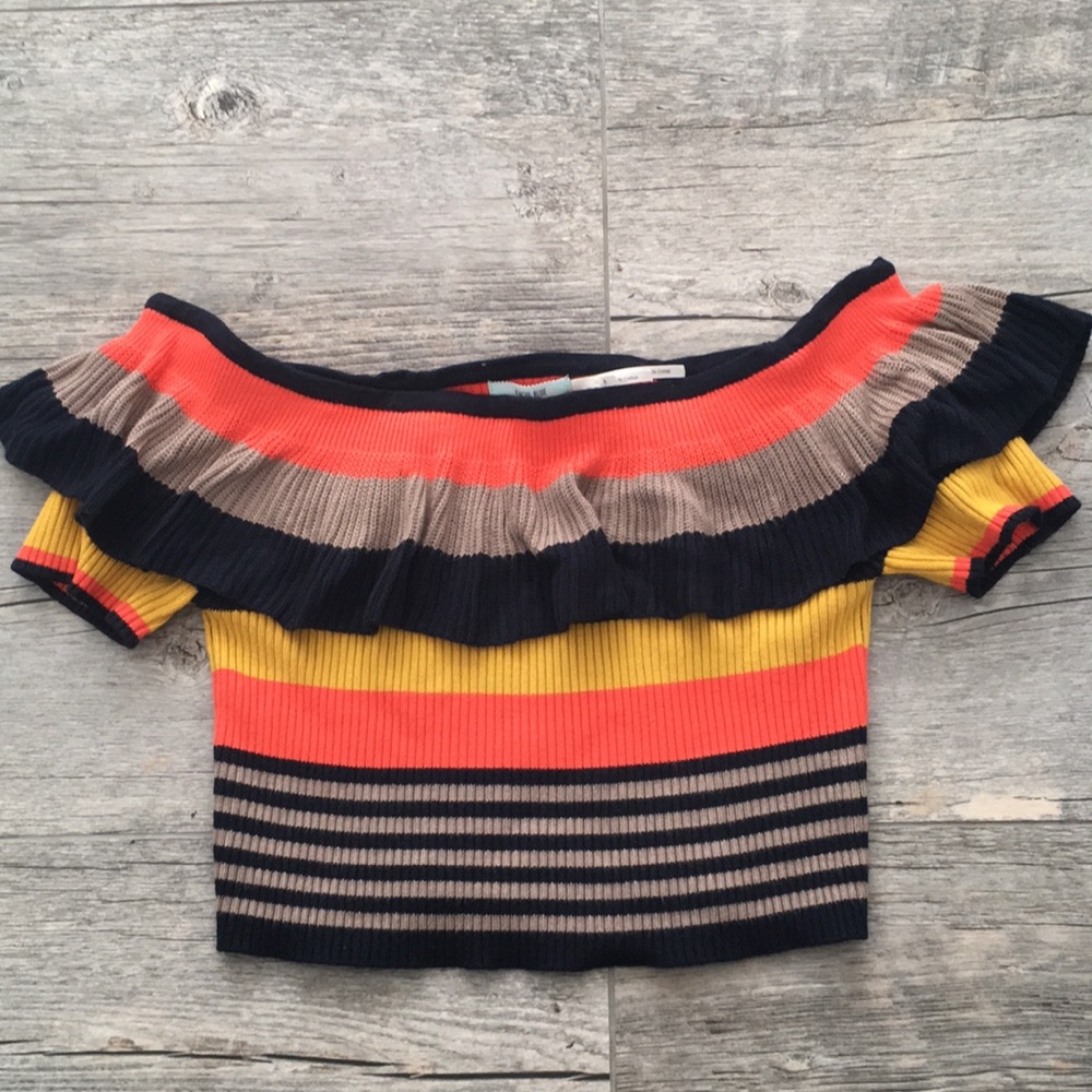 Kimchi Blue Off the Shoulder Top, NWOT, S