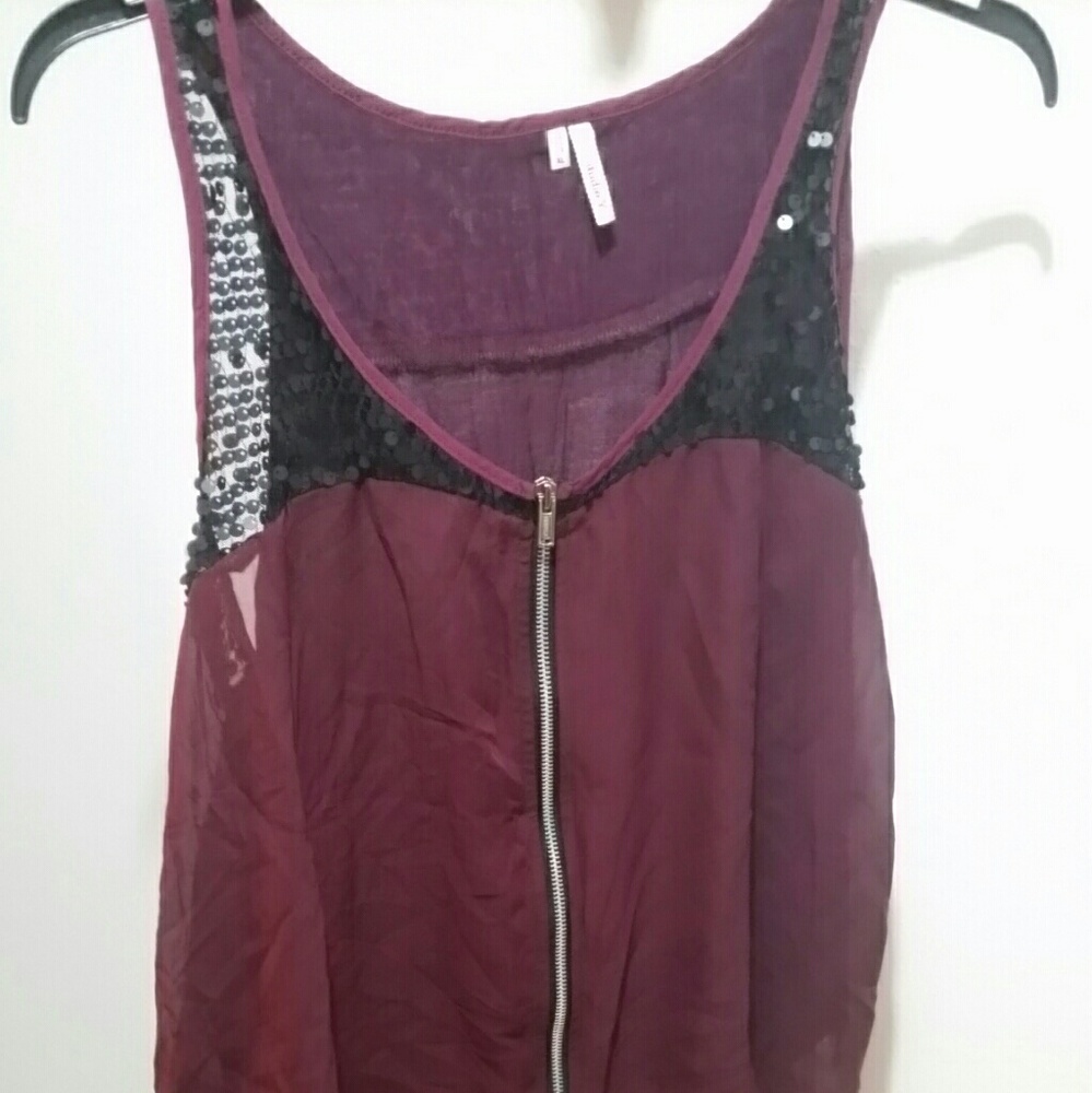 Sequins tank top
