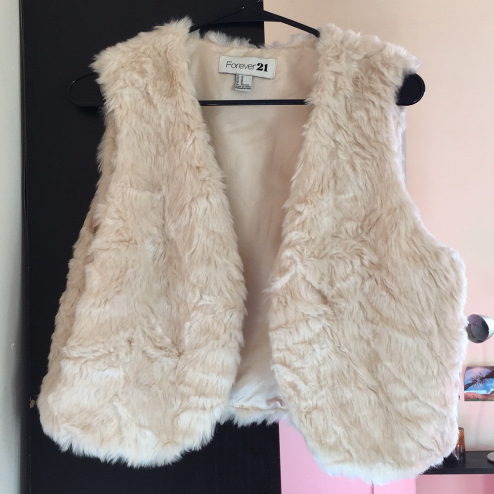Forever 21 Fur Vest