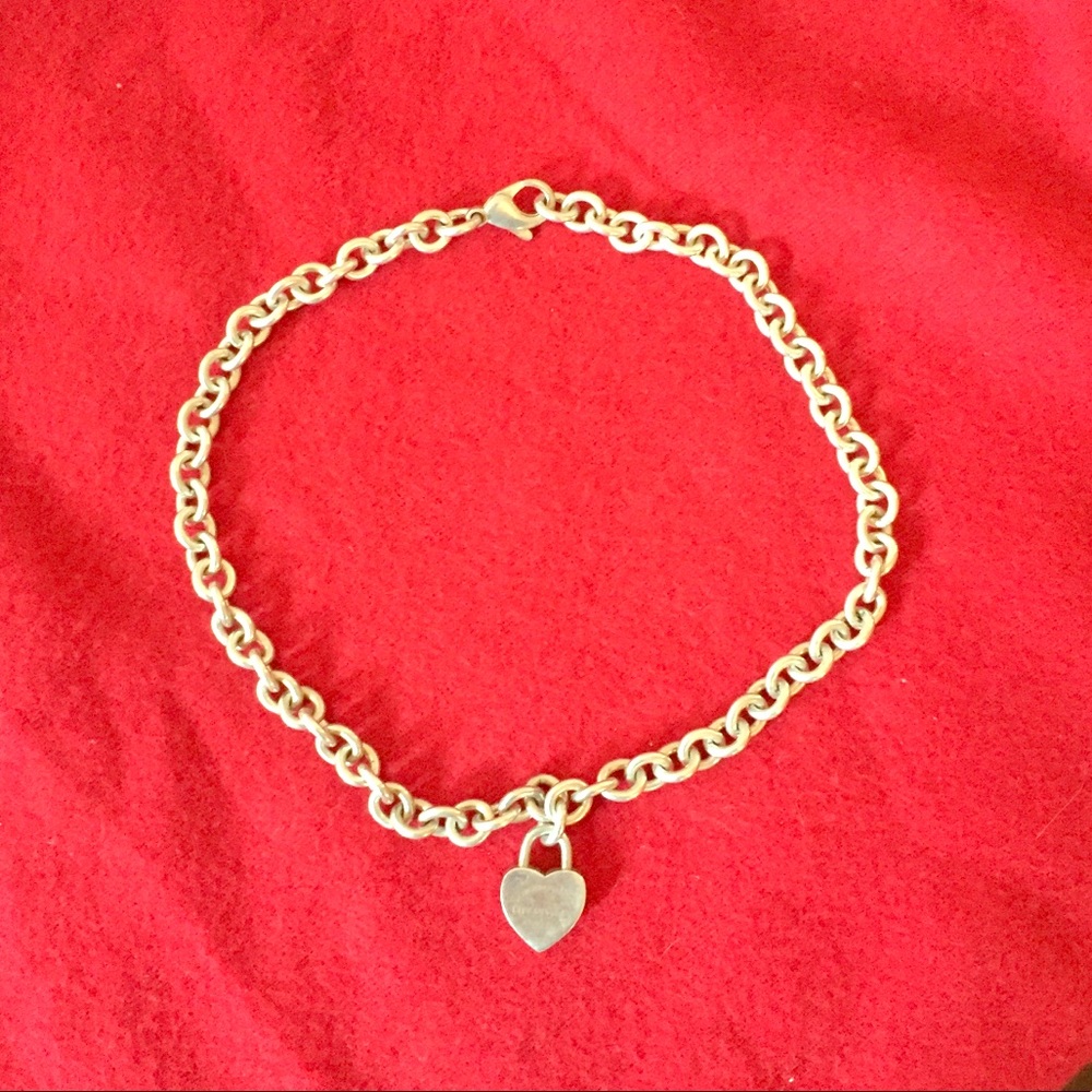 Tiffany & Co Charm Necklace with Heart Charm