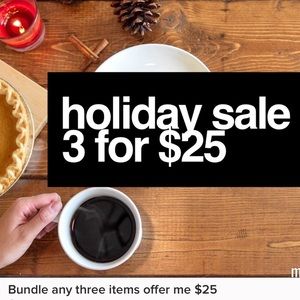 Make me an offer on 3 items