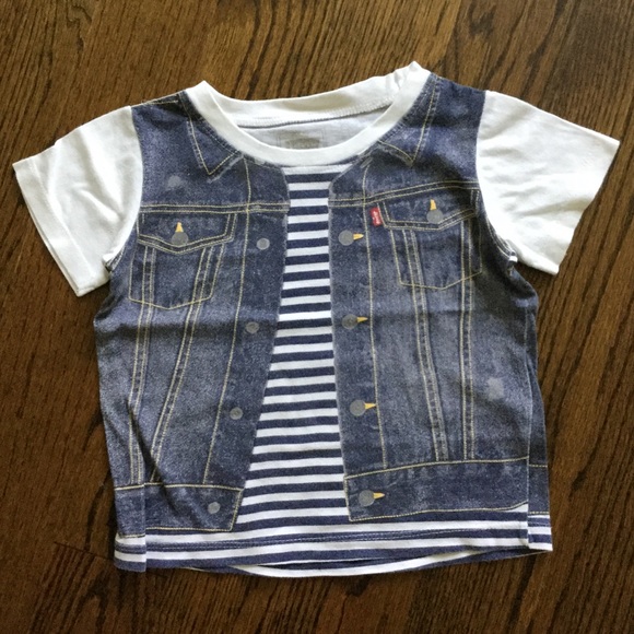 3 x Levi’s Boys Graphic T-Shirts Lot/Bundle Sz 18M - Picture 4 of 8