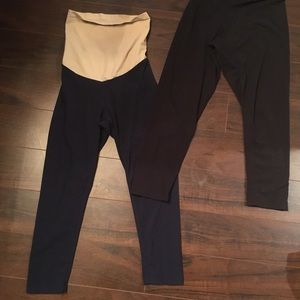 Cropped maternity Tights