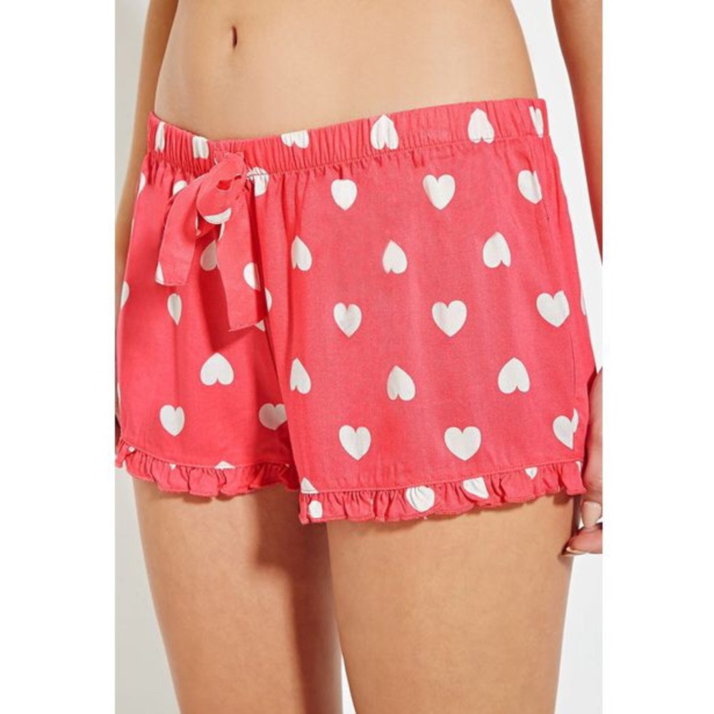⚡️Hot Pink Heart Sleep Shorts