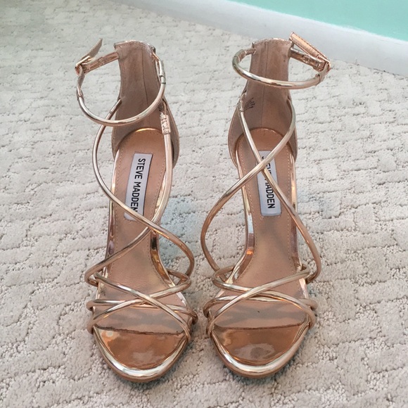 steve madden satire rose gold