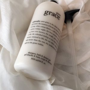 New  64 fl.oz philosophy pure grace shower gel