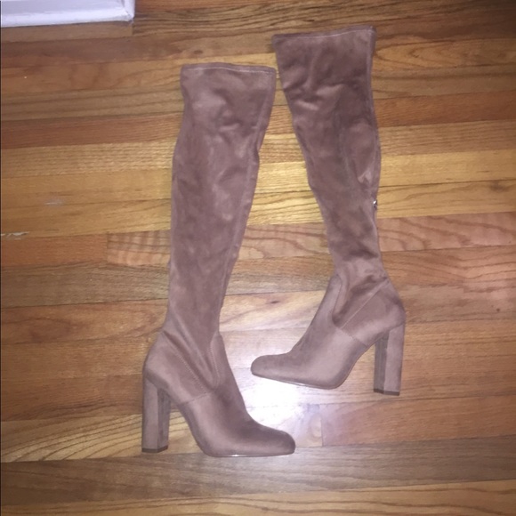 steve madden stretch boots