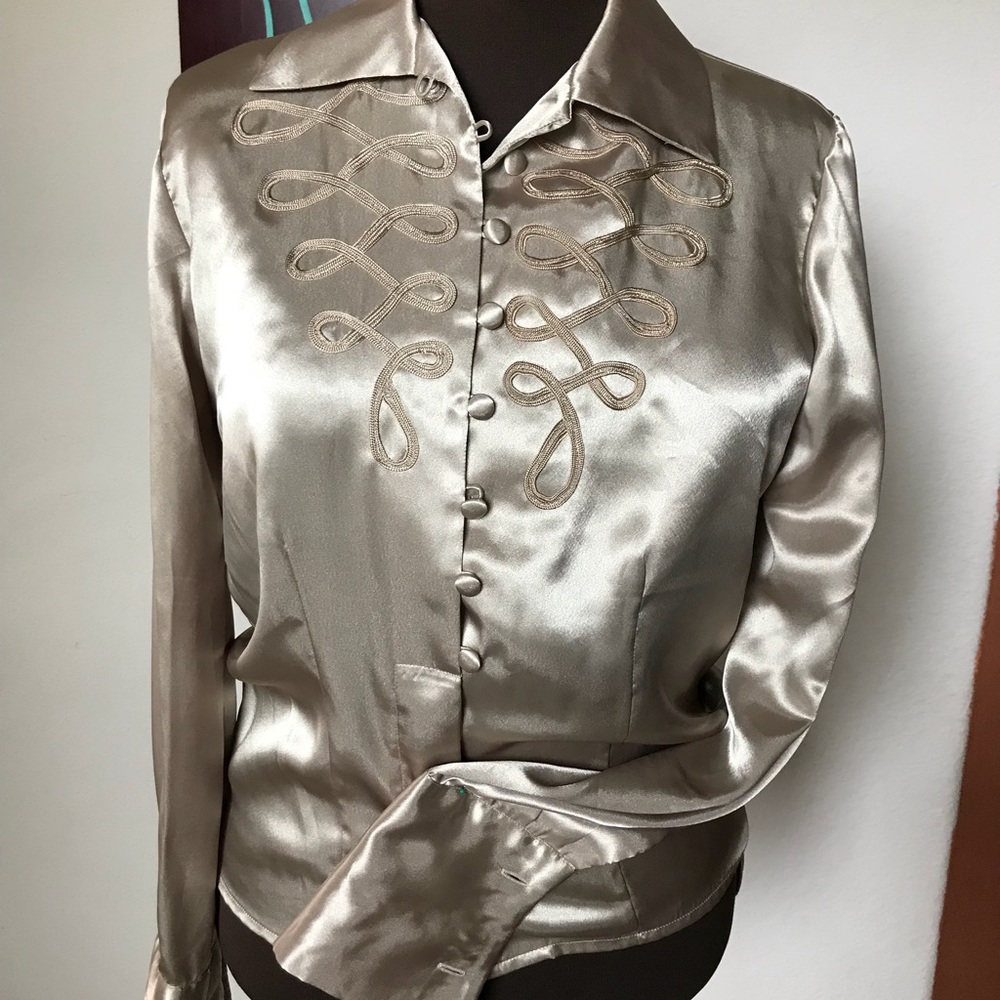 Jordan nickel colored unique Blouse