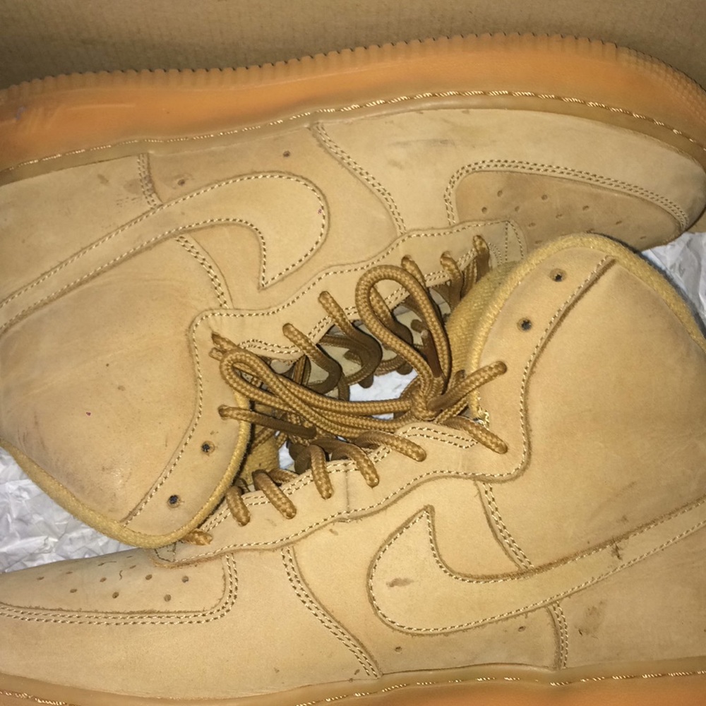 Nike wheat Air Force 1