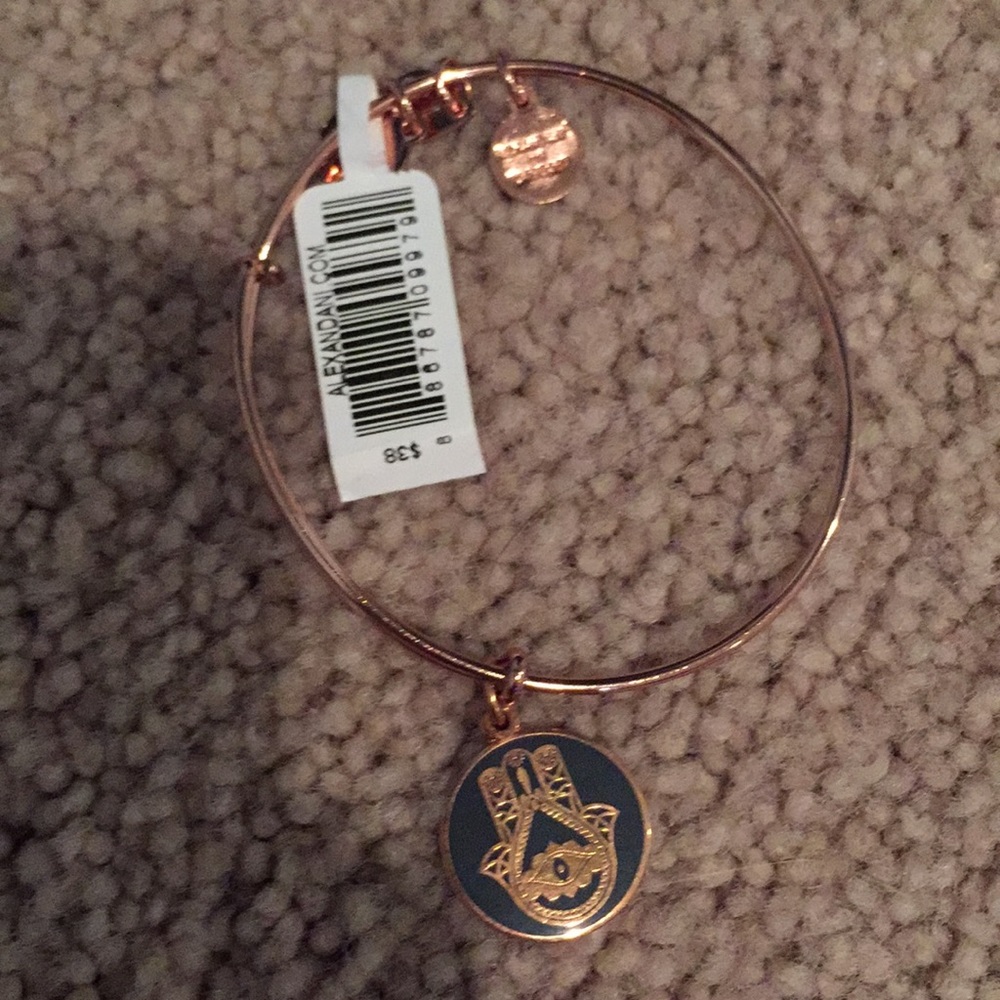 Alex and Ani bracelet rose gold
