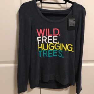 Chaser scoop neck sweater