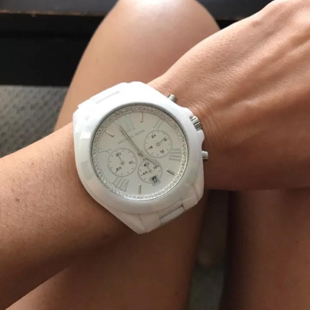 NEW MK5697 Michael Kors Women’s Ceramic Watch