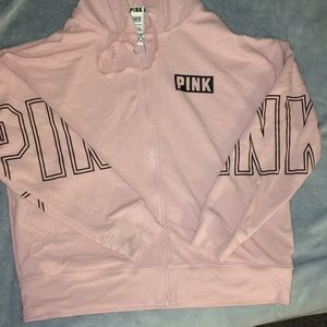 PINK hooded sweater 💕