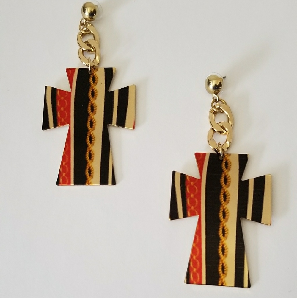 Cross Linked Earrings