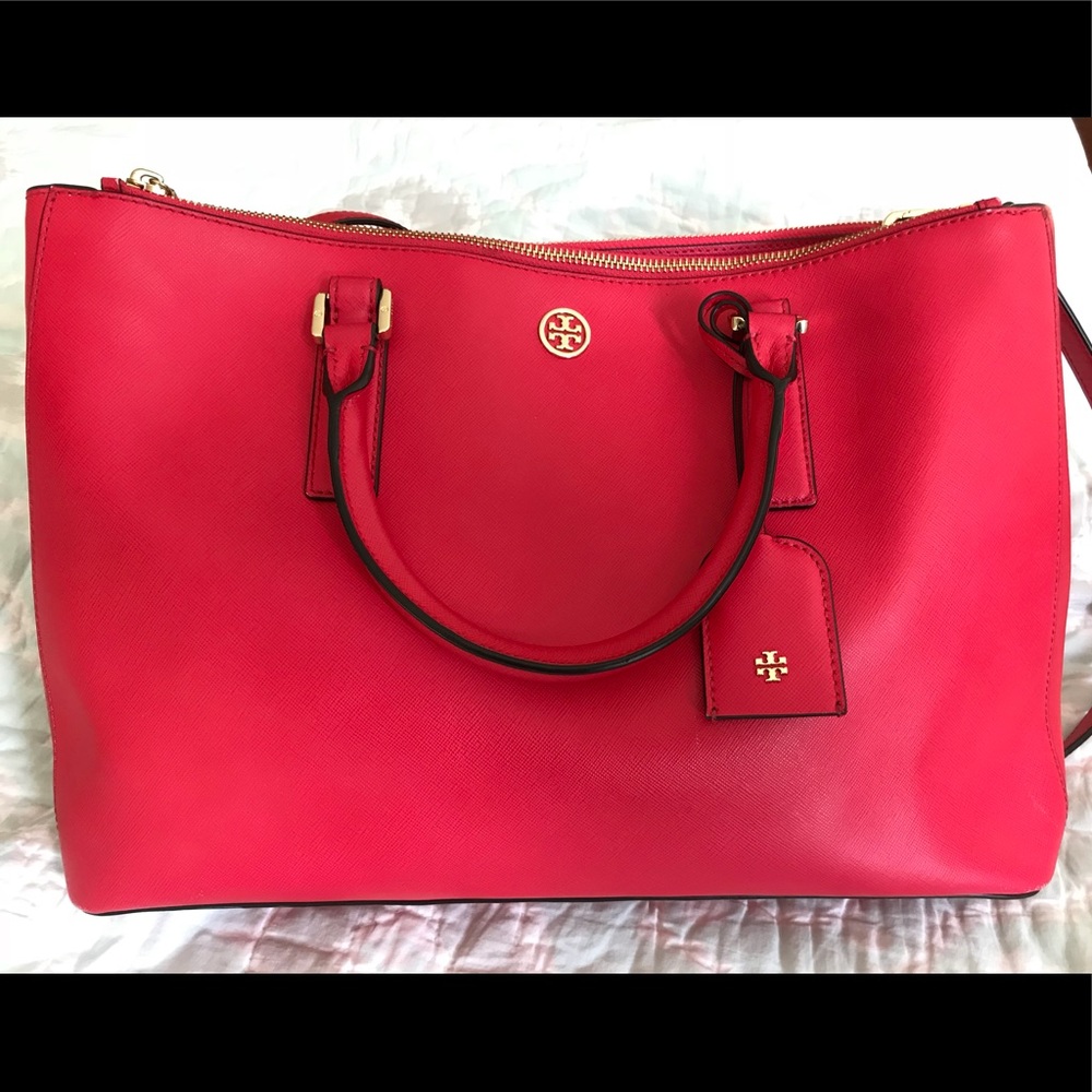 Tory Burch Leather Satchel