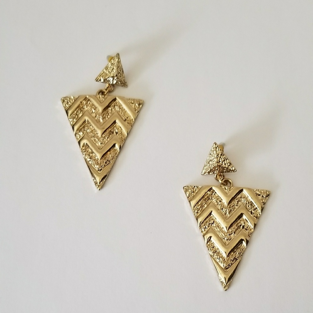 Pyramid Earrings