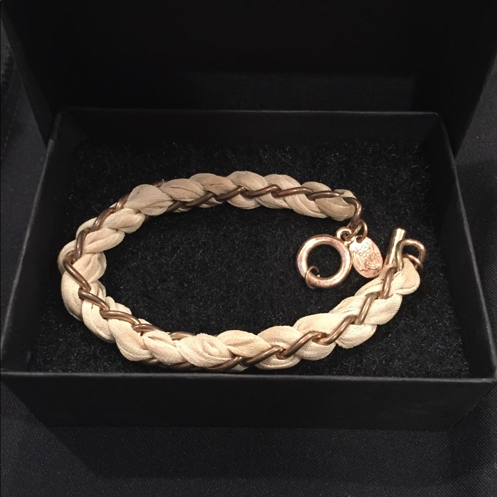Juicy Couture woven cord bracelet