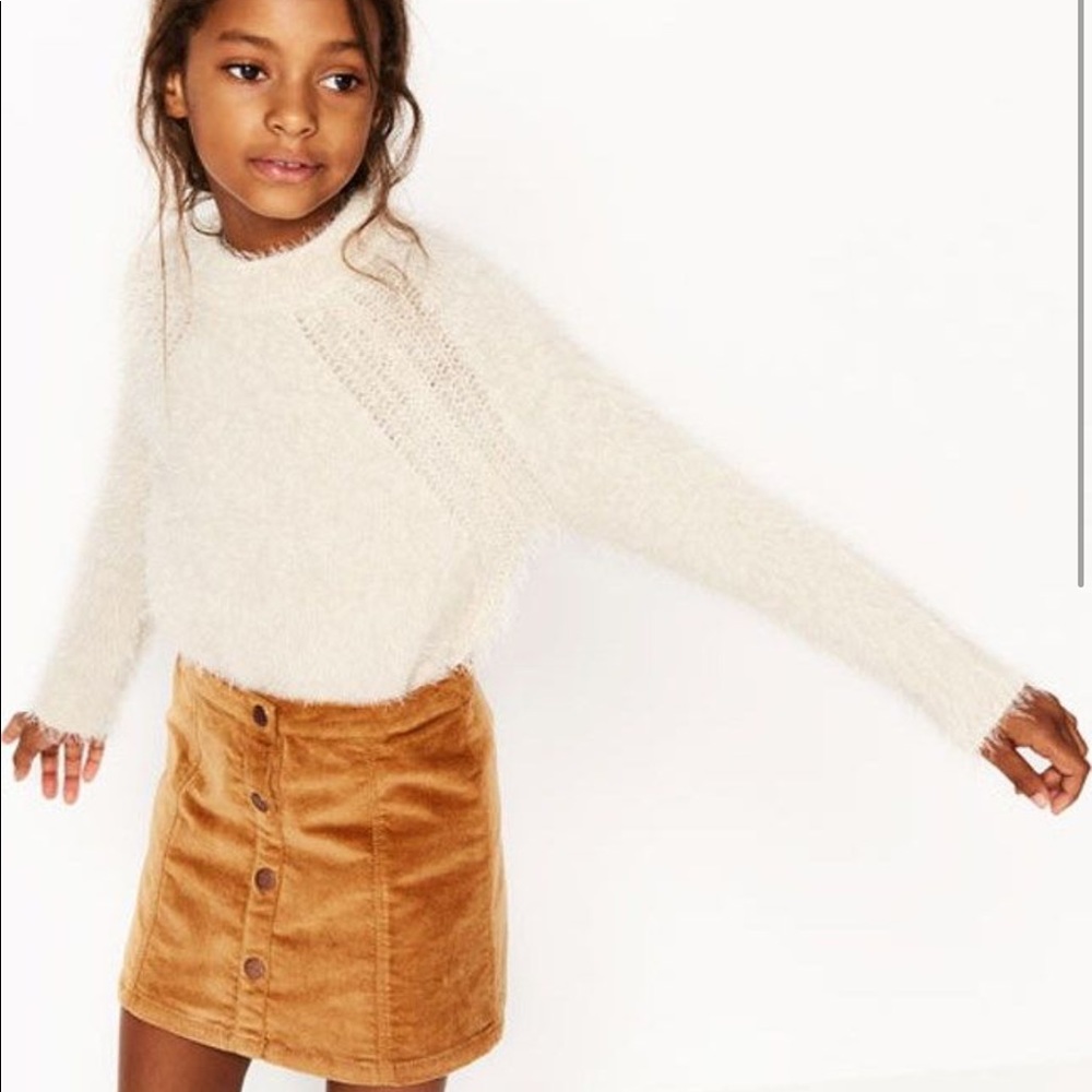 Zara Button Down Girl's Skirt