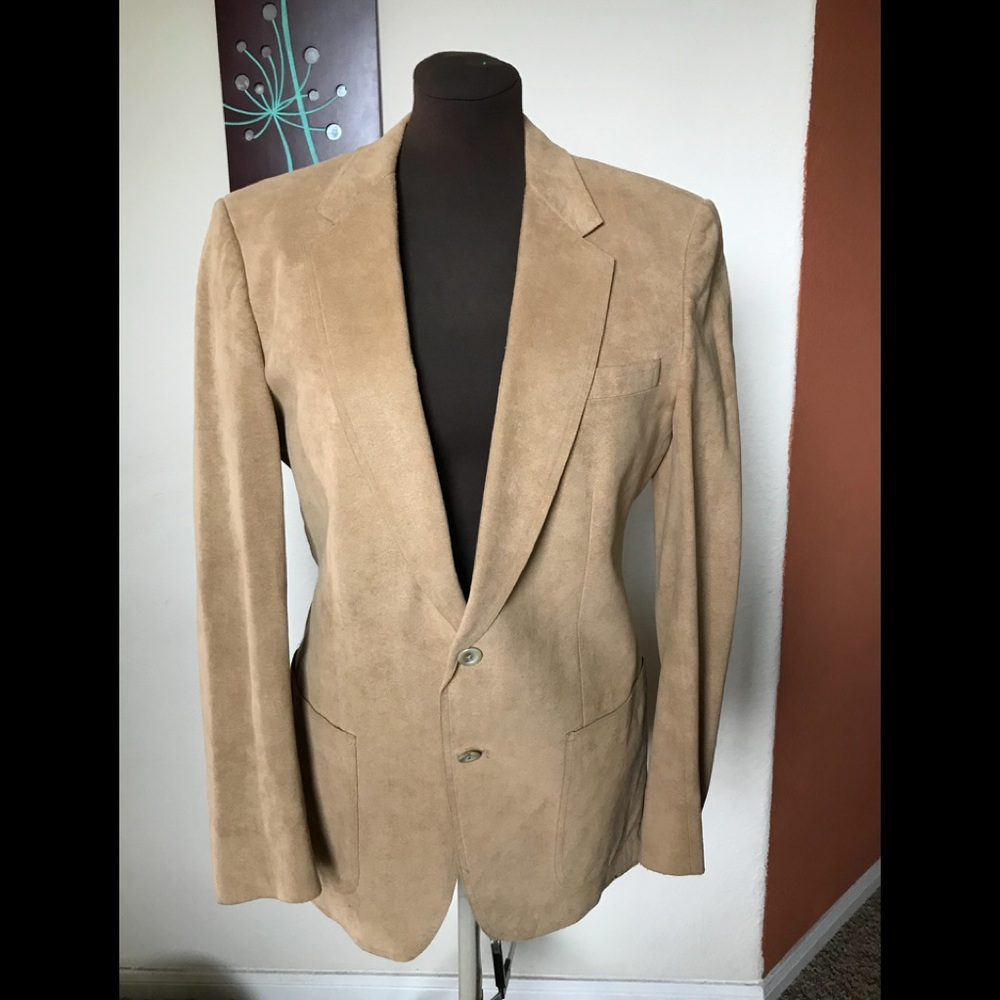 Classic Suede Halston Jacket