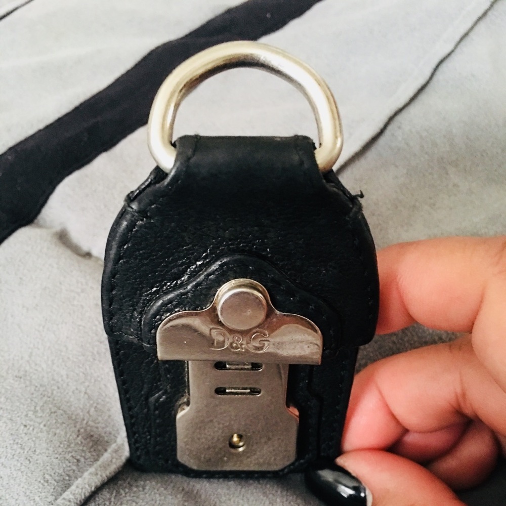 🔥CHRISTMAS SALE🔥Dolce & Gabbana Black Key Chain