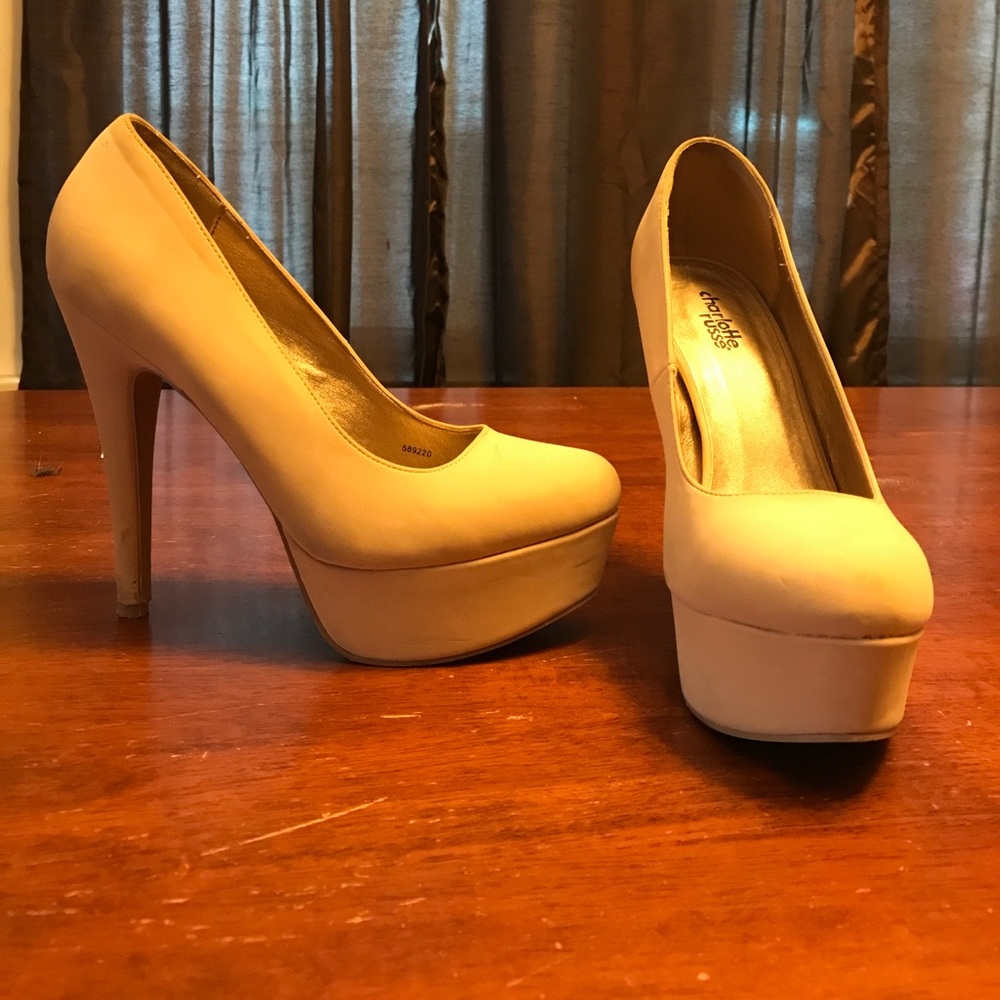 Tan heels❌sold❌