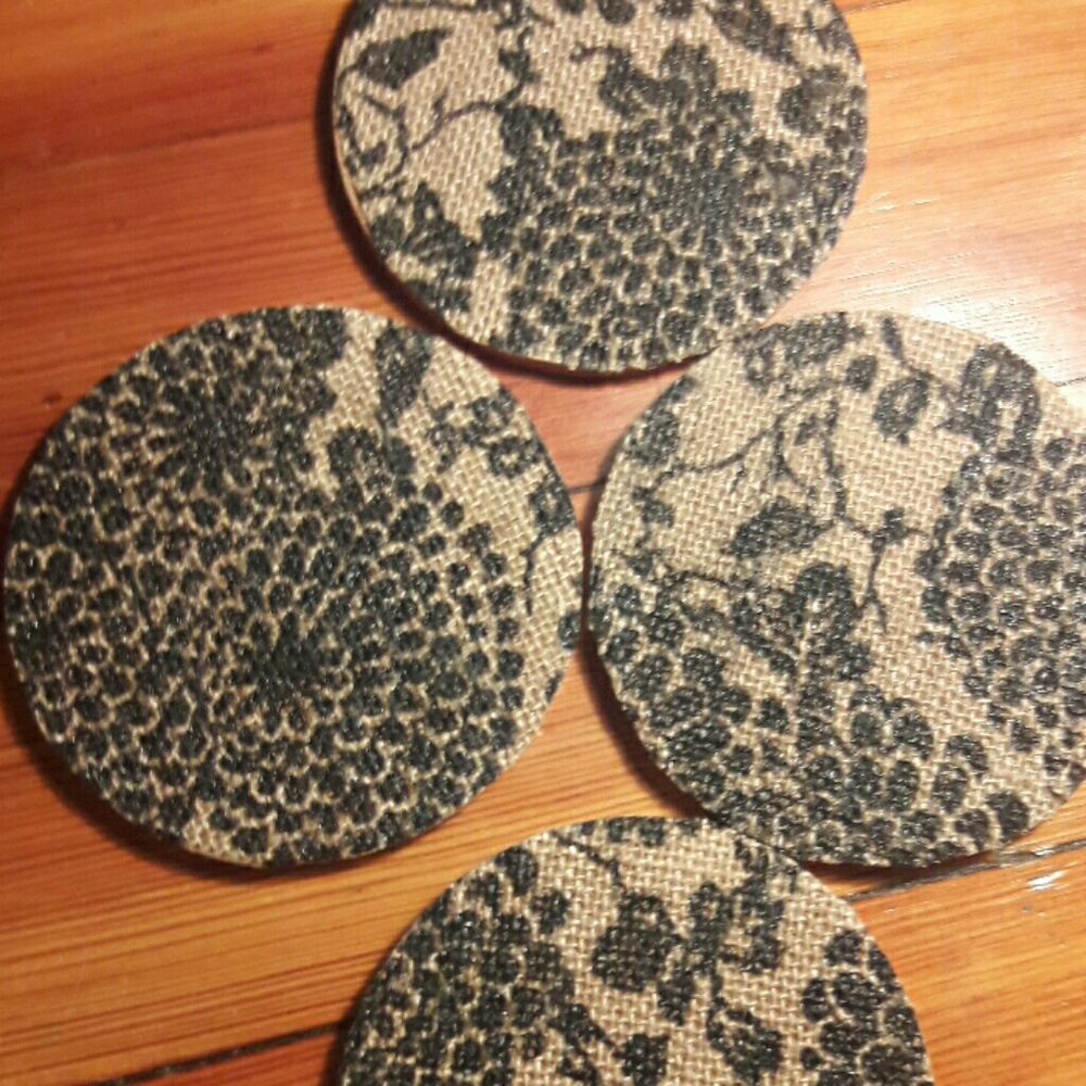 4 cork coaster