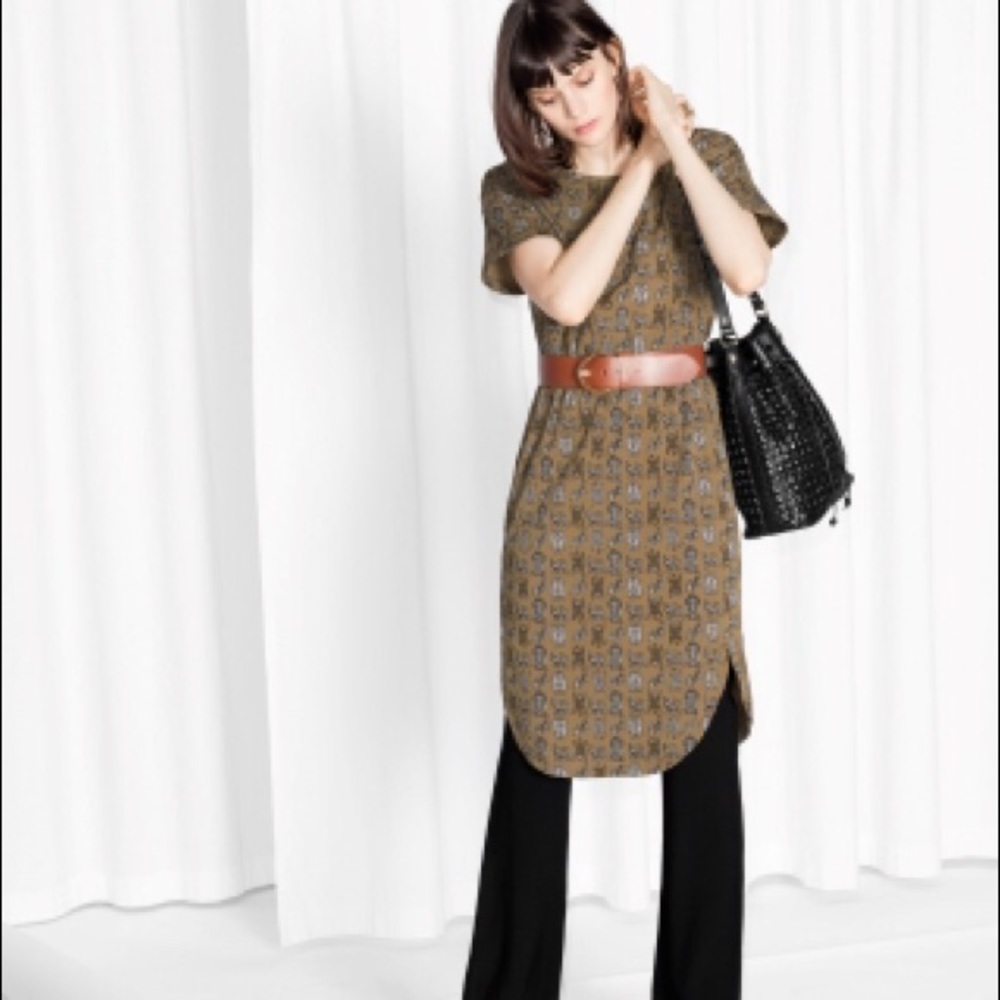 & Other Stories Tigress Jersey Dress