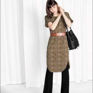 & Other Stories Tigress Jersey Dress