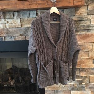 American Eagle Shaw Collarded Cardigan