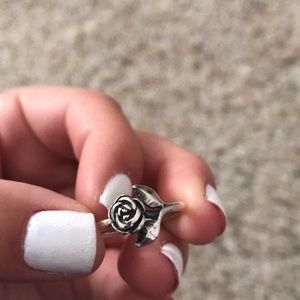 James Avery small rose ring