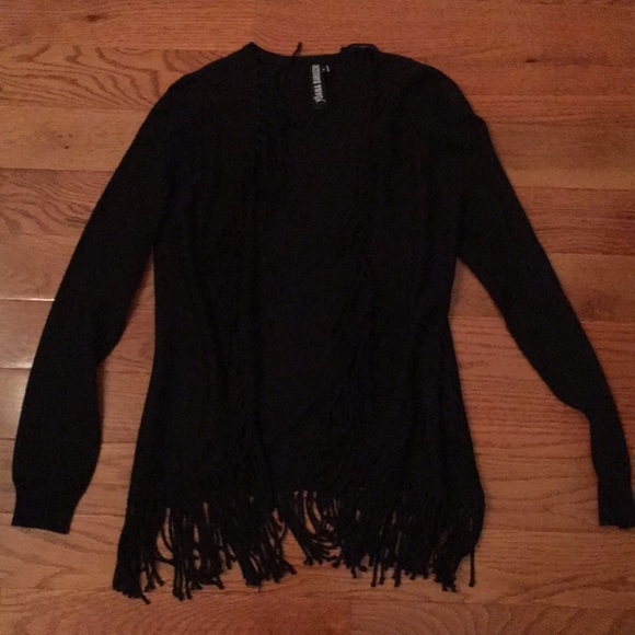 Yoana Baraschi Tops - Yoana baraschi fringe cashmere cardigan sweater