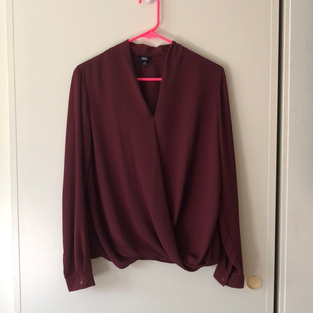 Mission long sleeve blouse