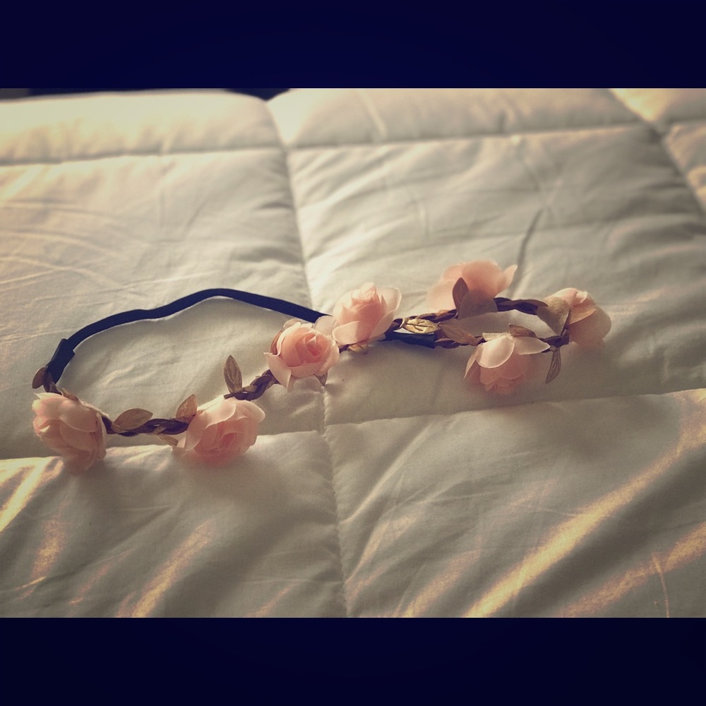 Beautiful rose headpiece